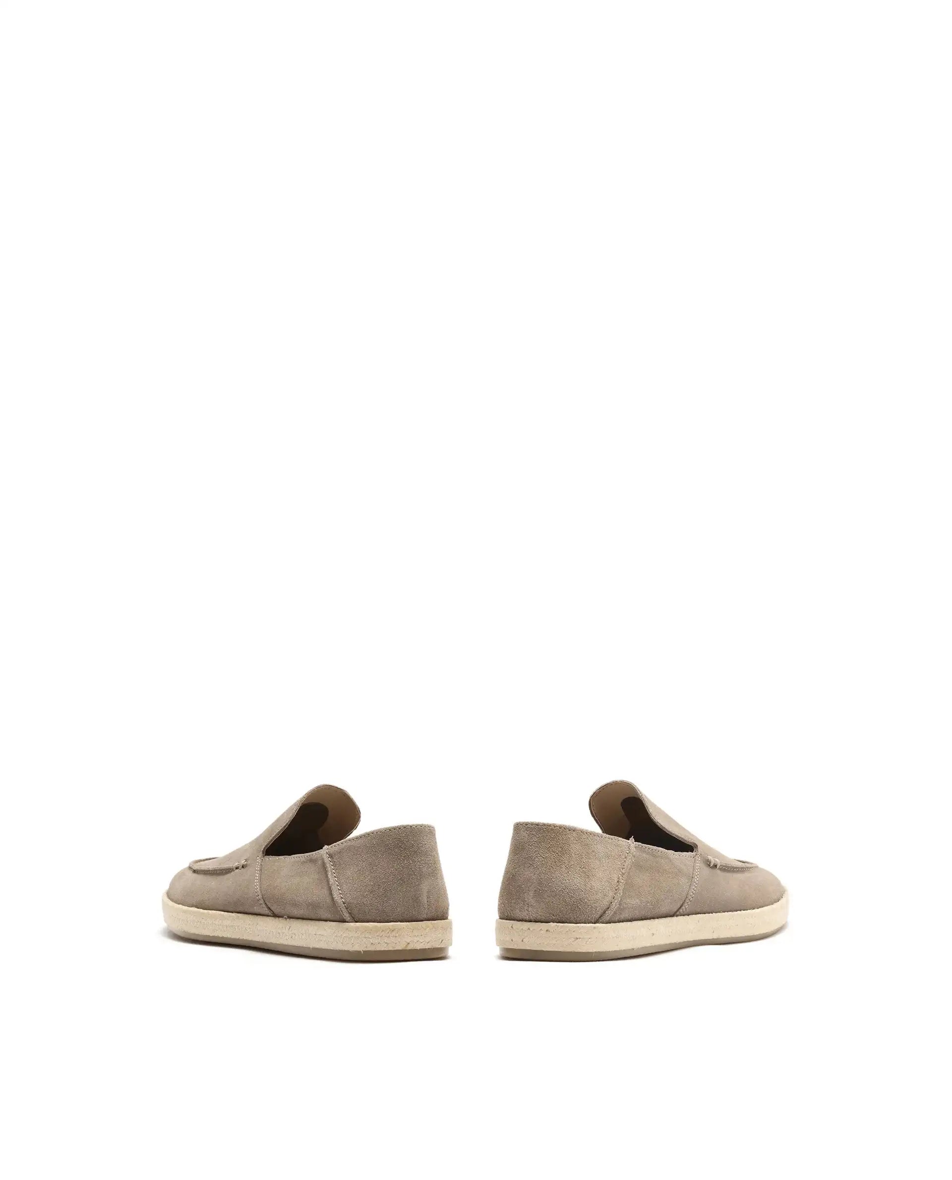 Rare Rabbit Men Havana Lite Fawn Suede Leather Slip-On Closure Shoes