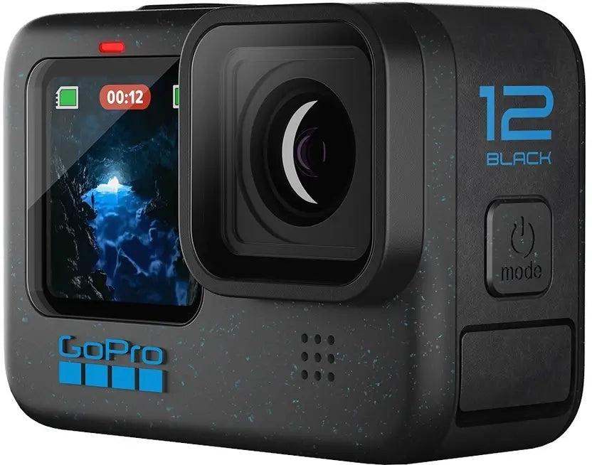GoPro Hero12 Black Bundle Pack-Includes 2 Enduro Batteries Sports and Action Camera  (Black, 27 MP)