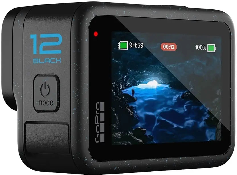 GoPro Hero12 Black Bundle Pack-Includes 2 Enduro Batteries Sports and Action Camera  (Black, 27 MP)