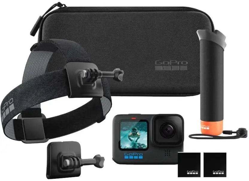 GoPro Hero12 Black Bundle Pack-Includes 2 Enduro Batteries Sports and Action Camera  (Black, 27 MP)
