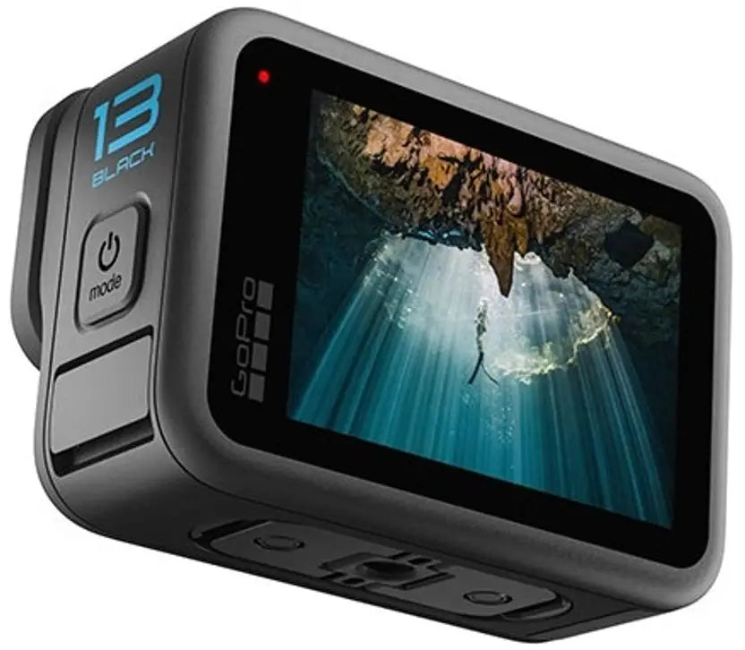 GoPro HERO13 Waterproof with 5.3K60 Video, Compatability with HB-Series Lenses Sports and Action Camera  (Black, 27 MP)