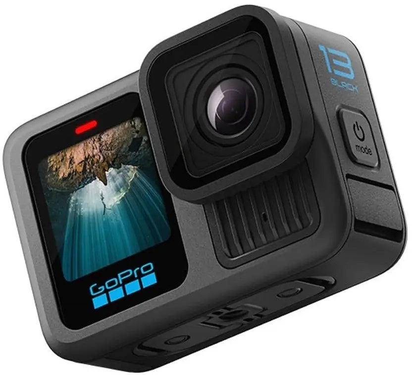 GoPro HERO13 Waterproof with 5.3K60 Video, Compatability with HB-Series Lenses Sports and Action Camera  (Black, 27 MP)