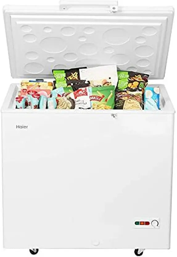 Haier 251 L Single Door Standard Deep Freezer  (White, HFC-290SM5:HTDF, 5 Star)