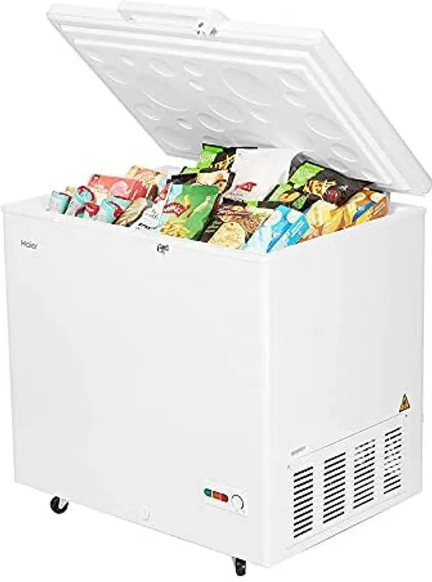 Haier 251 L Single Door Standard Deep Freezer  (White, HFC-290SM5:HTDF, 5 Star)