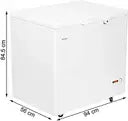 Haier 251 L Single Door Standard Deep Freezer  (White, HFC-290SM5:HTDF, 5 Star)