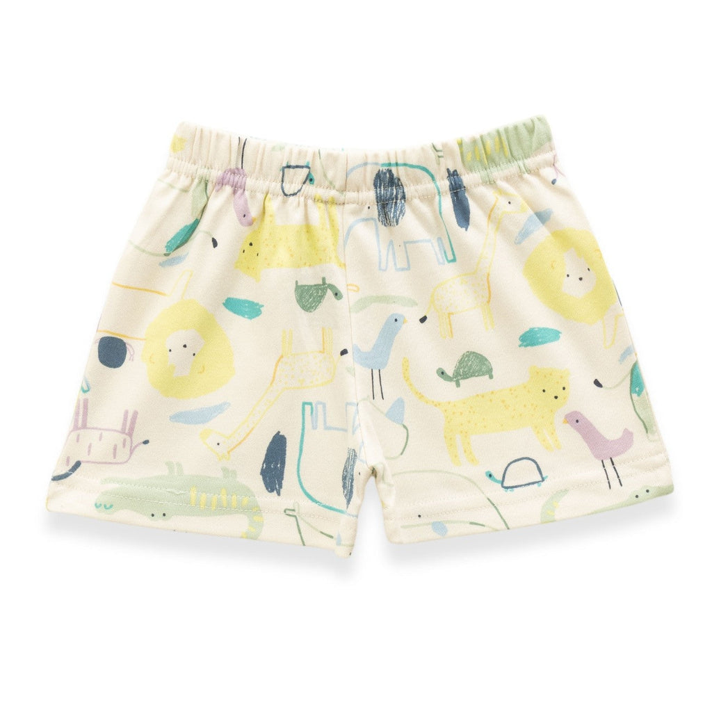 Jungle Animals Printed Baby Clothing Set