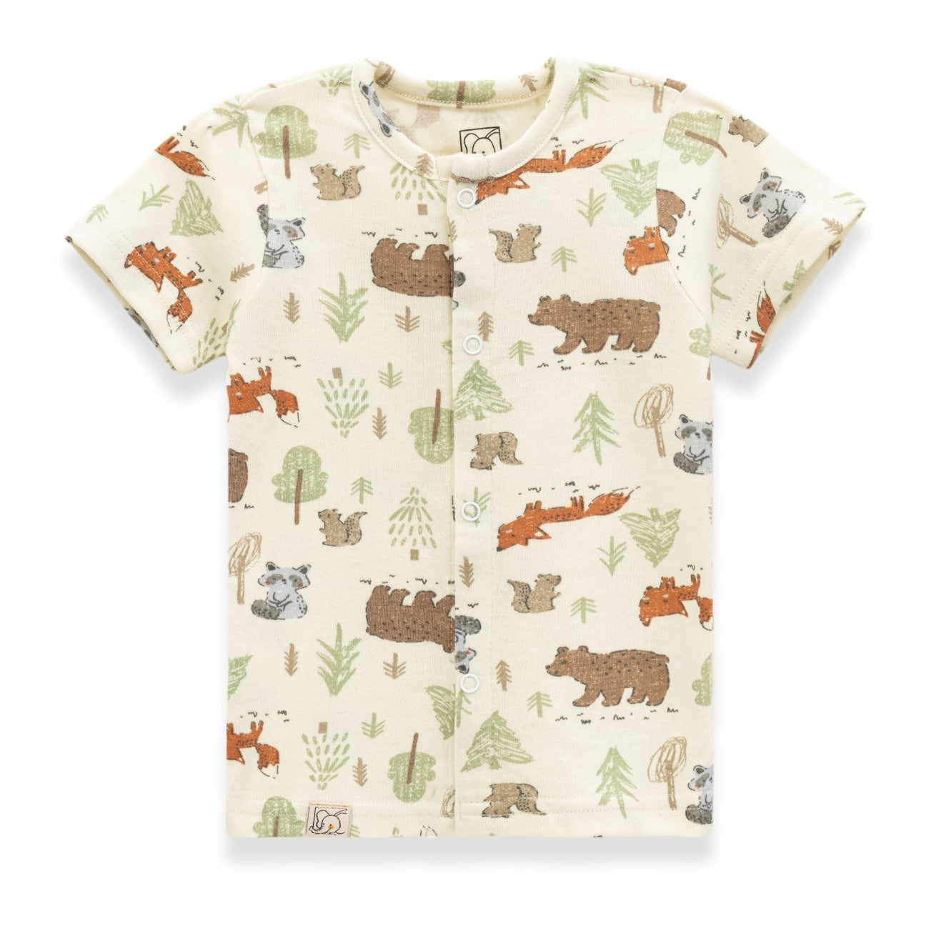 Jungle Bear Printed Baby Clothing Set