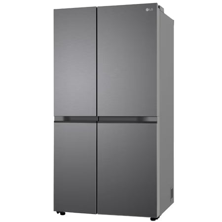 LG 650 Litres 3 Star Side-by-Side Convertible Refrigerator (GL-B257JDS3, Dazzle Steel)