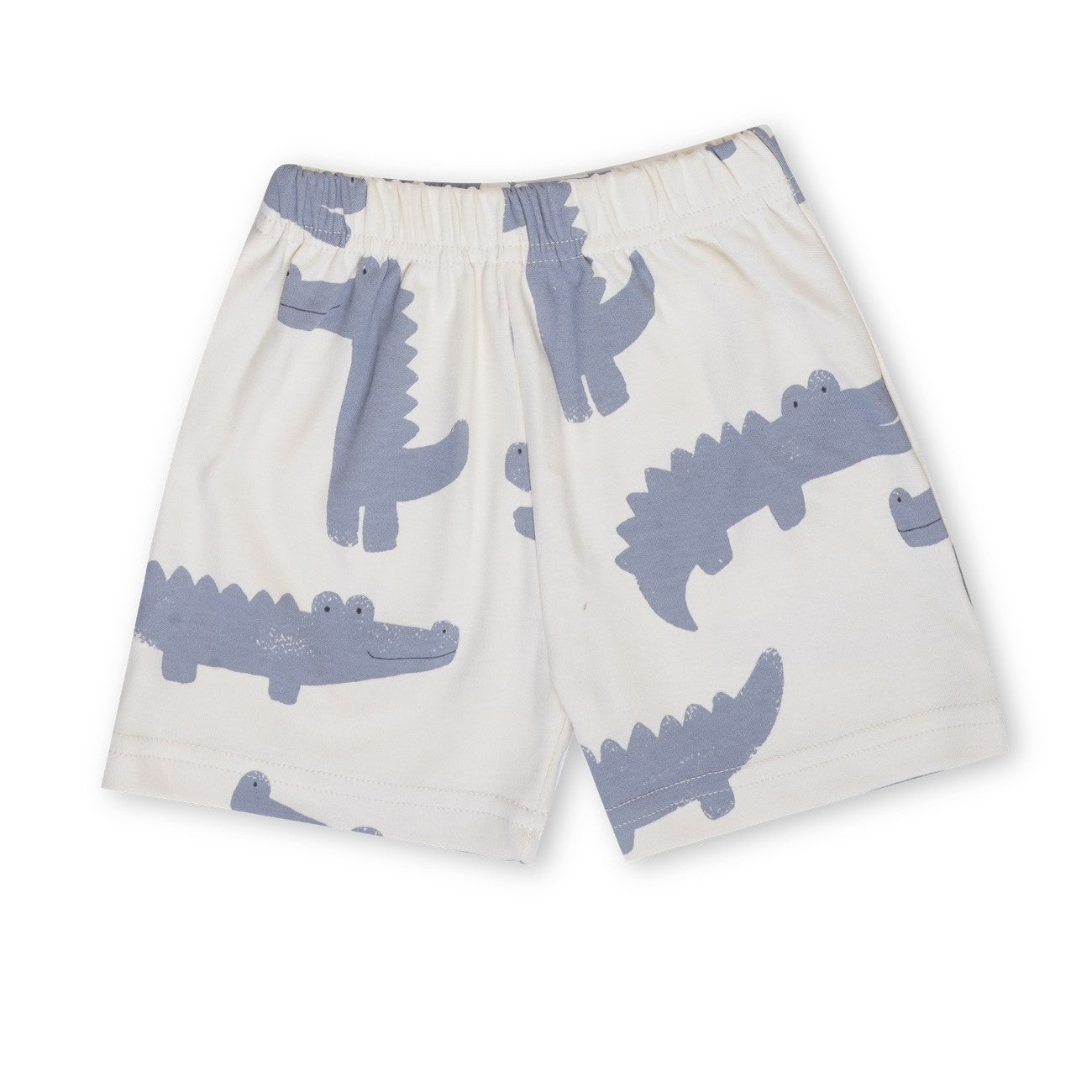 Crocs Printed White Kids Co-Ord Set