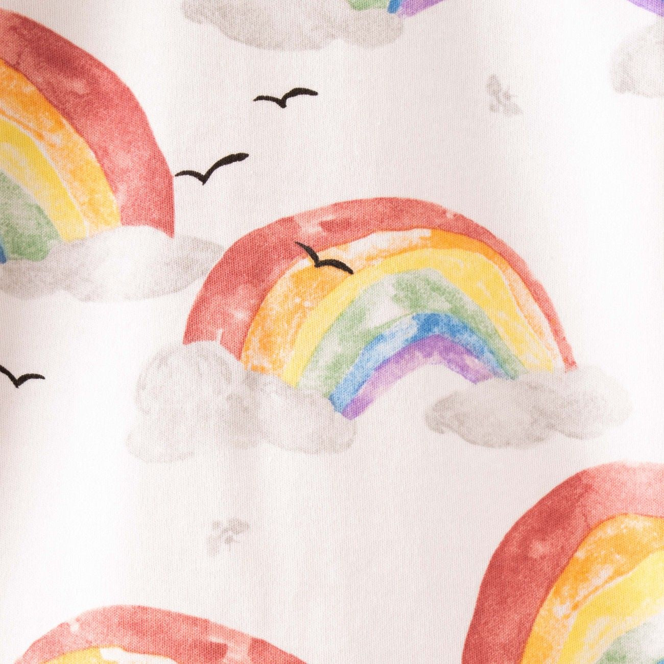 Rainbow Printed Kids Co-Ord Set