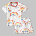 Rainbow Printed Kids Co-Ord Set