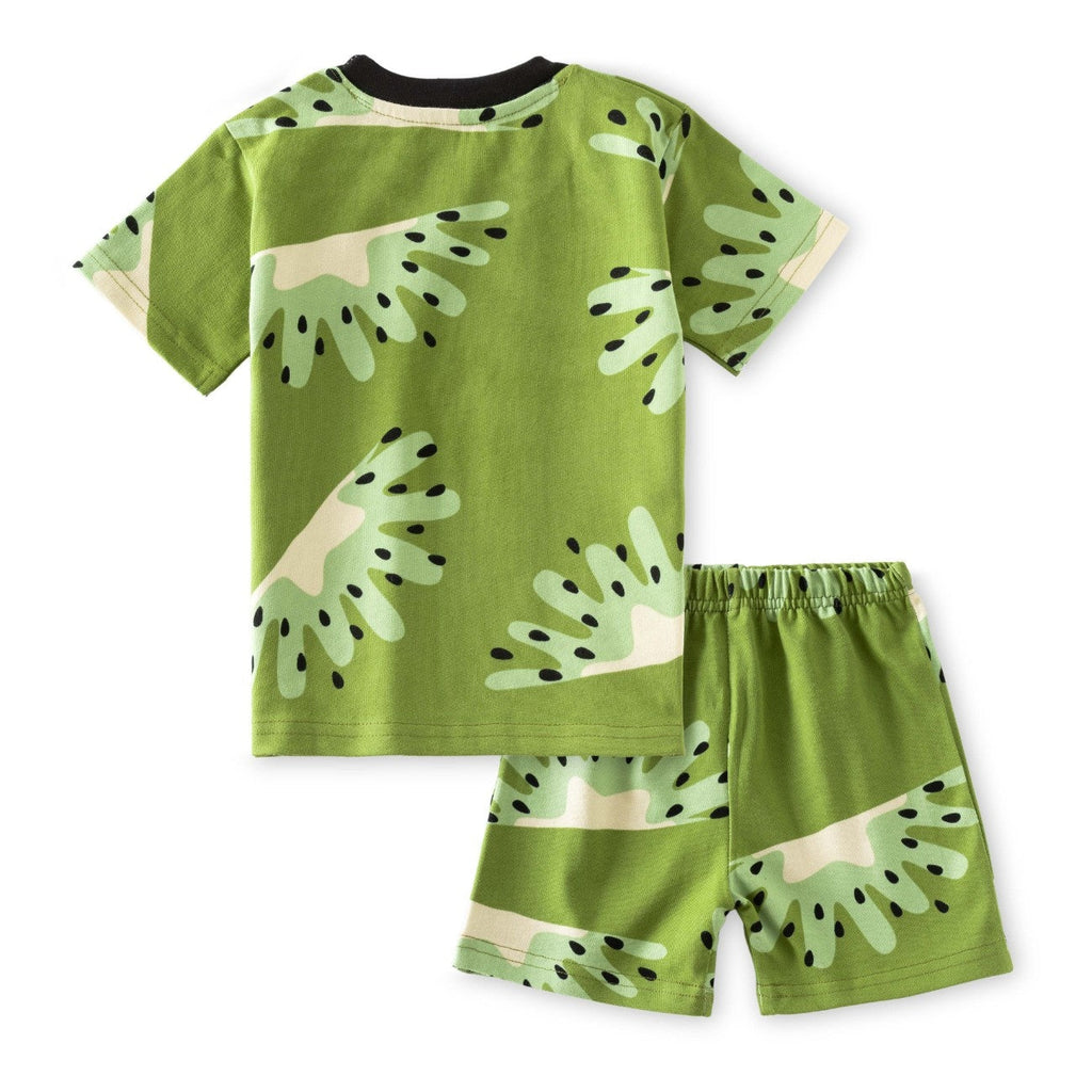 Fruits Splash Green Kids Co-Ord Set