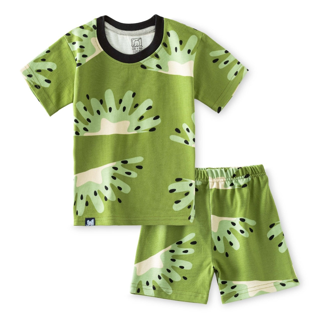 Fruits Splash Green Kids Co-Ord Set