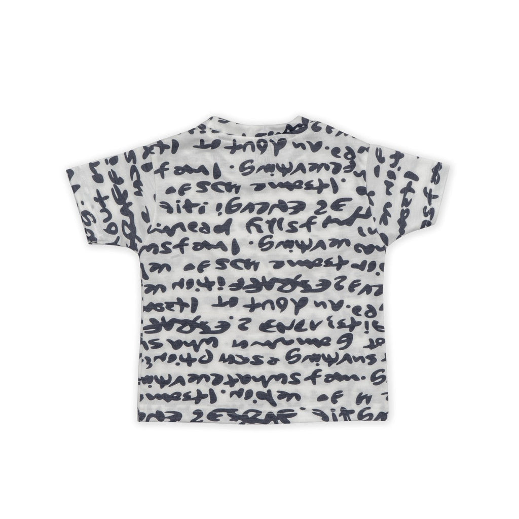 Typography Printed Baby Co-ord Set