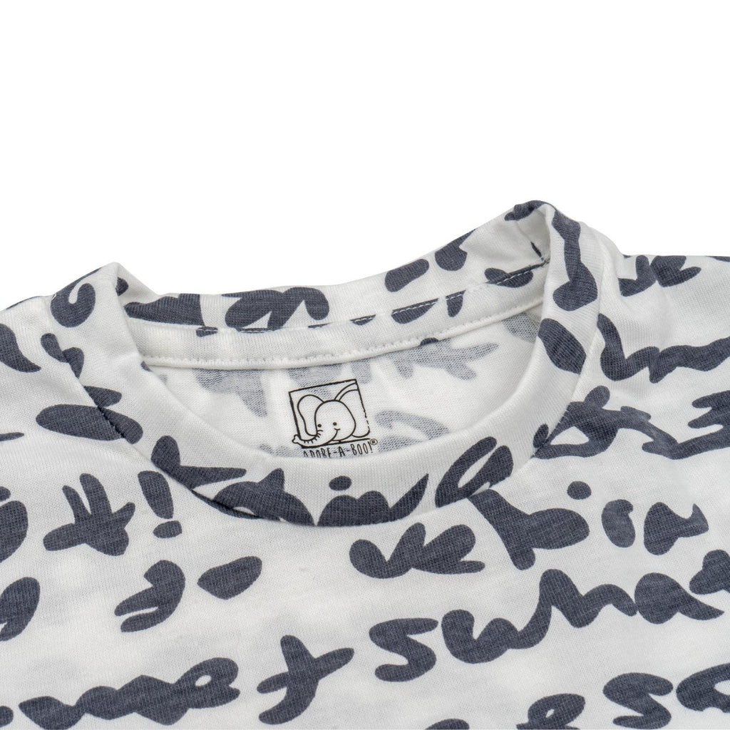 Typography Printed Baby Co-ord Set