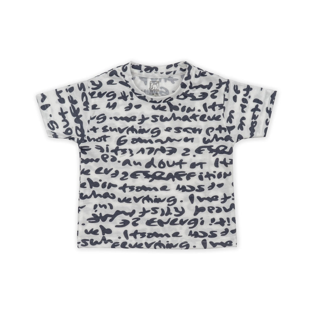 Typography Printed Baby Co-ord Set