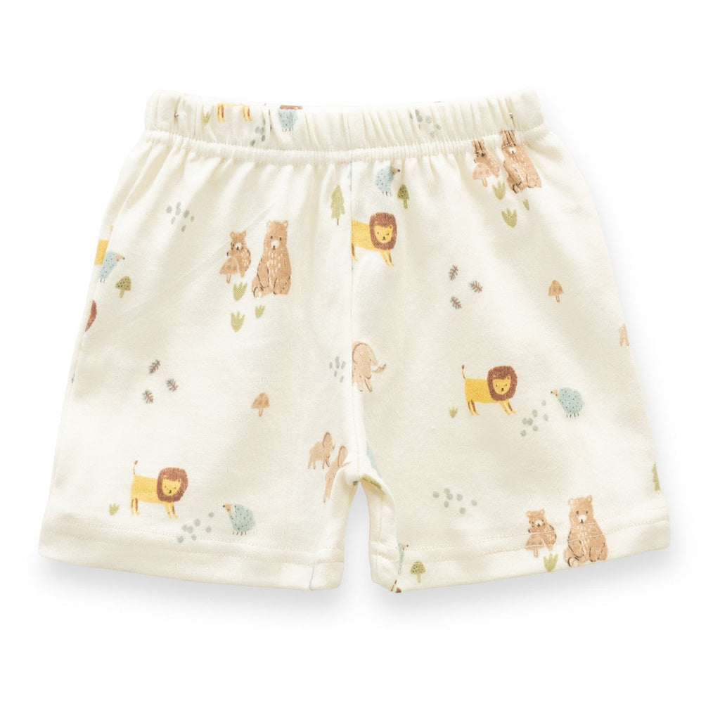 Animals with Kid Printed Baby Clothing Set
