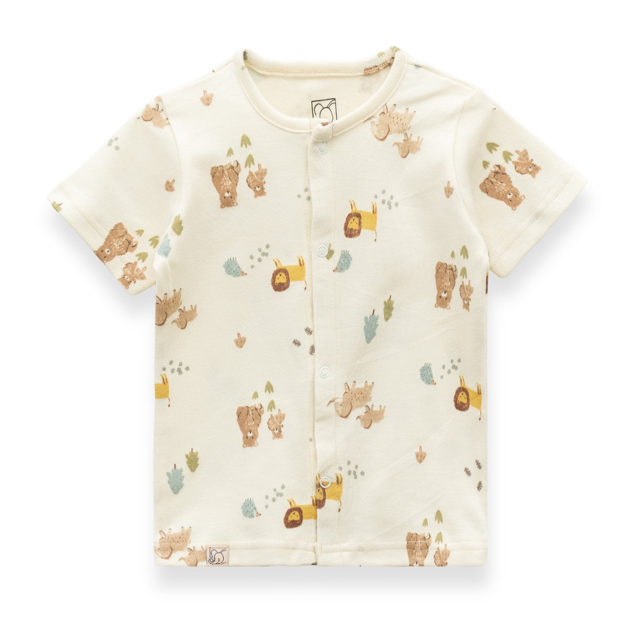 Animals with Kid Printed Baby Clothing Set