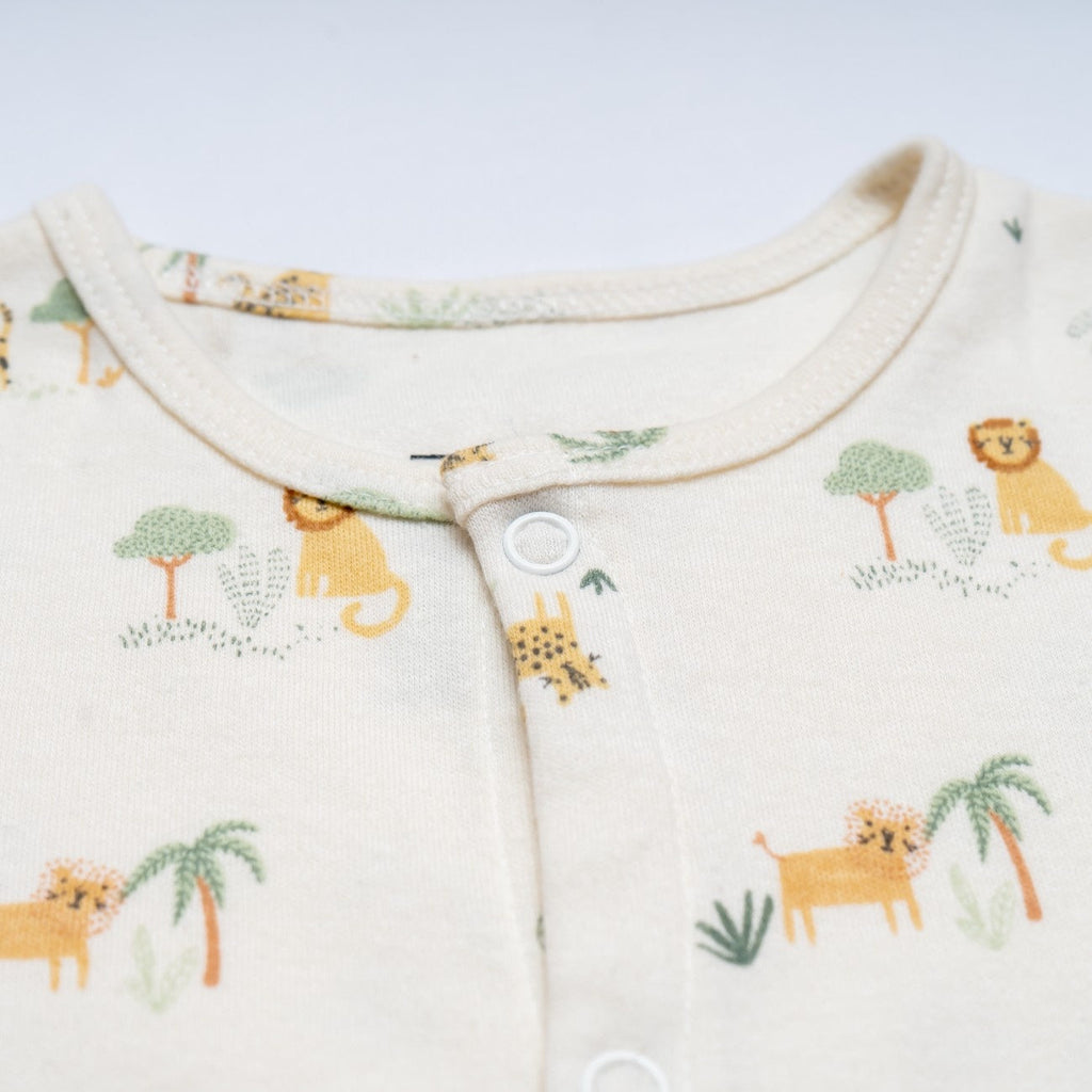 Lion and Tiger Printed Baby Co-ord Set