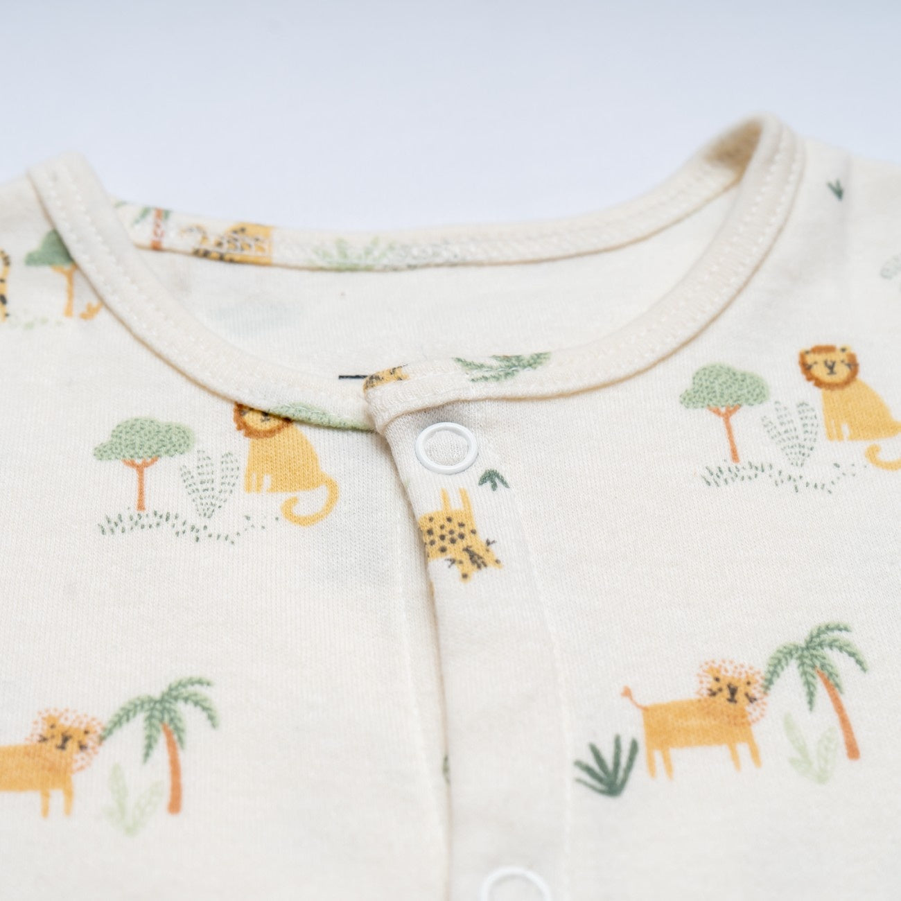 Lion and Tiger Printed Baby Co-ord Set