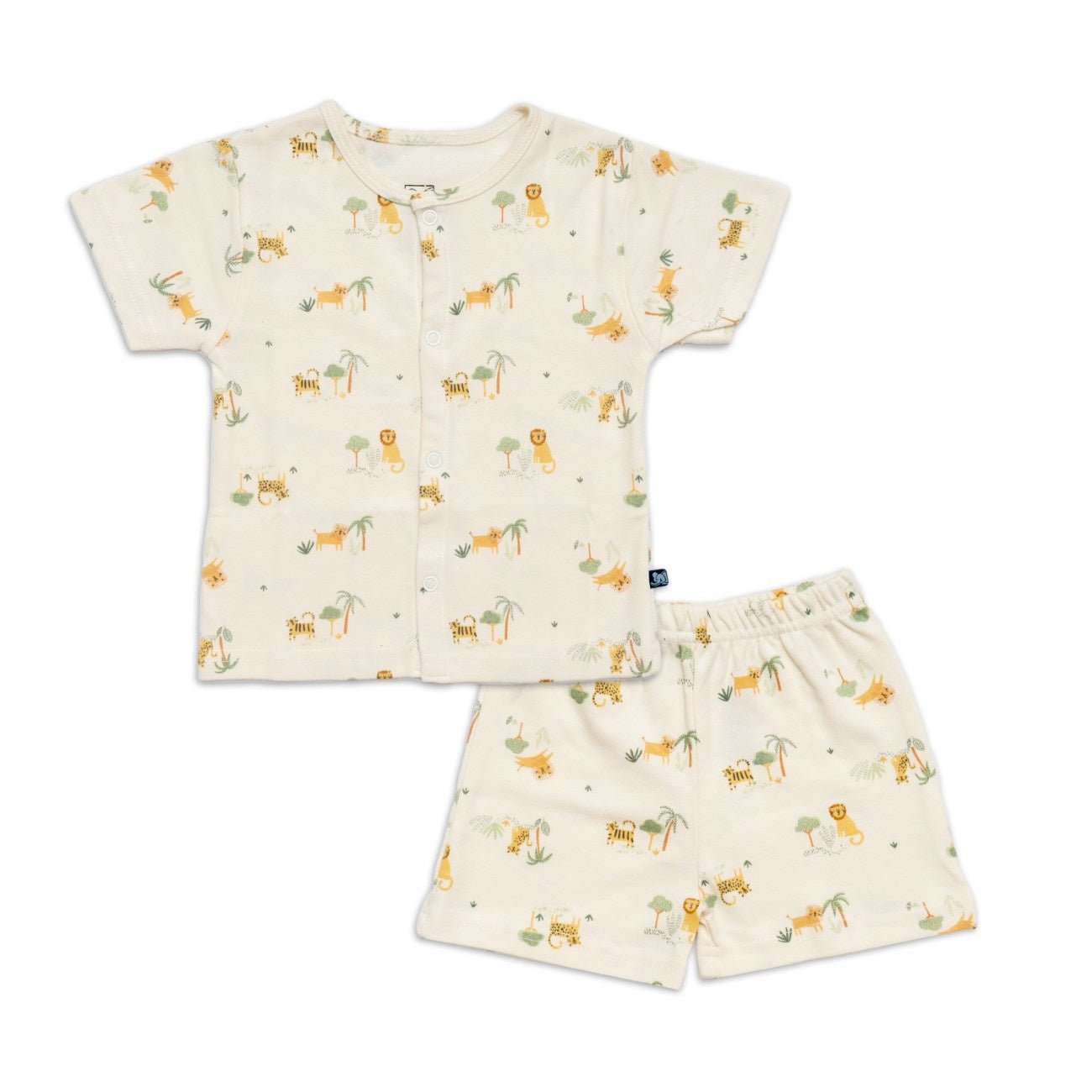 Lion and Tiger Printed Baby Co-ord Set