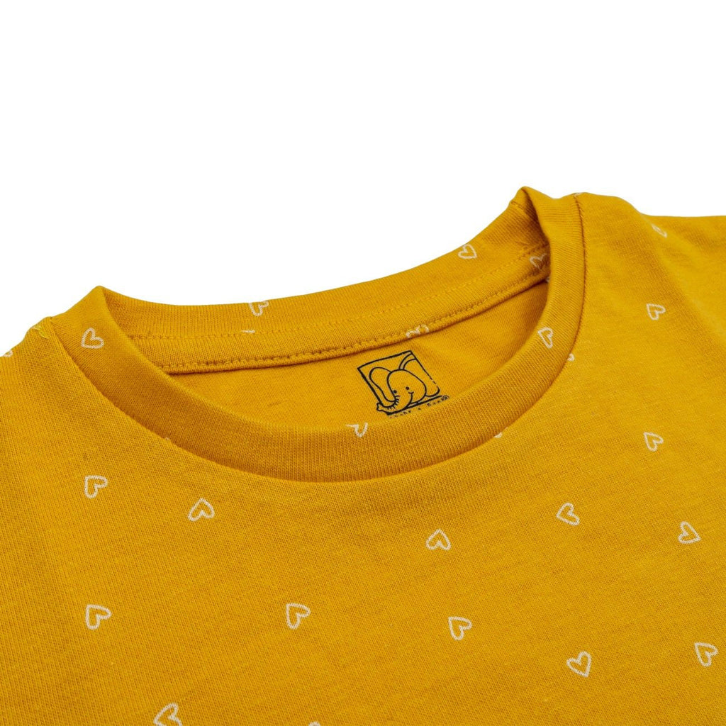 Heartin Printed Baby Co-ord Set