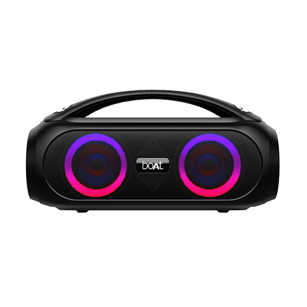 Party Pal 50 | Wireless Bluetooth Speaker with 20W RMS Stereo Sound, RGB LEDs, 4.5 Hrs Playback, USB, FM, AUX, BT