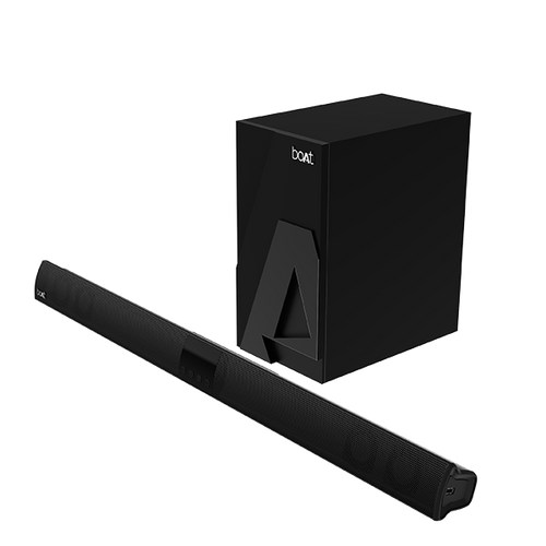boAt Aavante Bar 1400 | 120W RMS SoundBar with EQ Modes, 2.1 Channel With Surround Sound, Multiple Connectivity, Aux, BT5.0