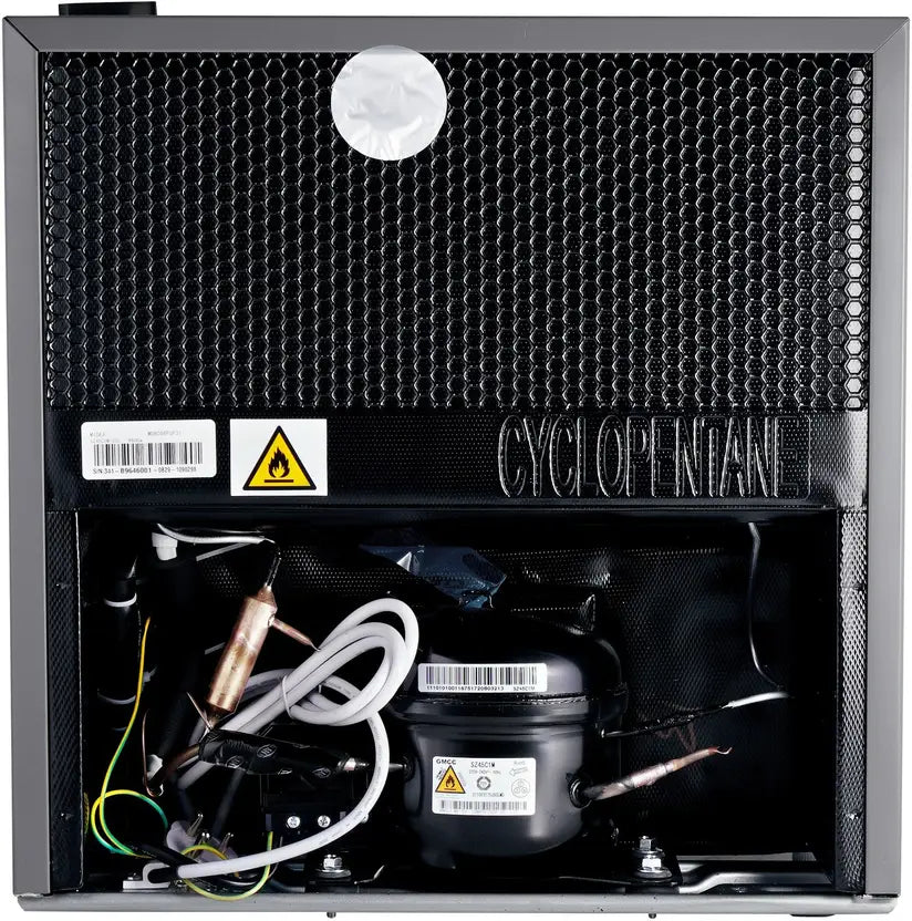 MDRD86FGE31, Midea, 45 L, 1 Door Mini Bar Ref , 2 Star, Silver (open Box Like New)