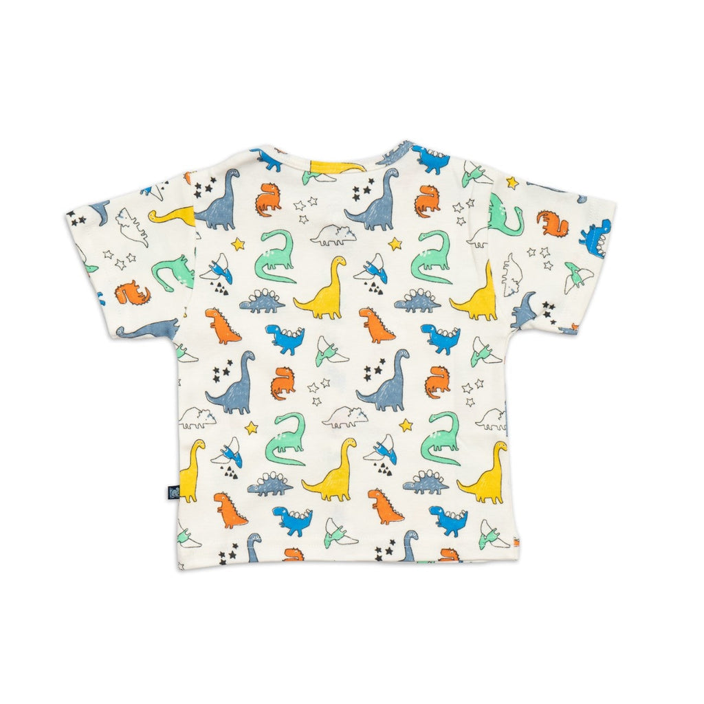 Colour Dino Printed Baby Co-ord Set