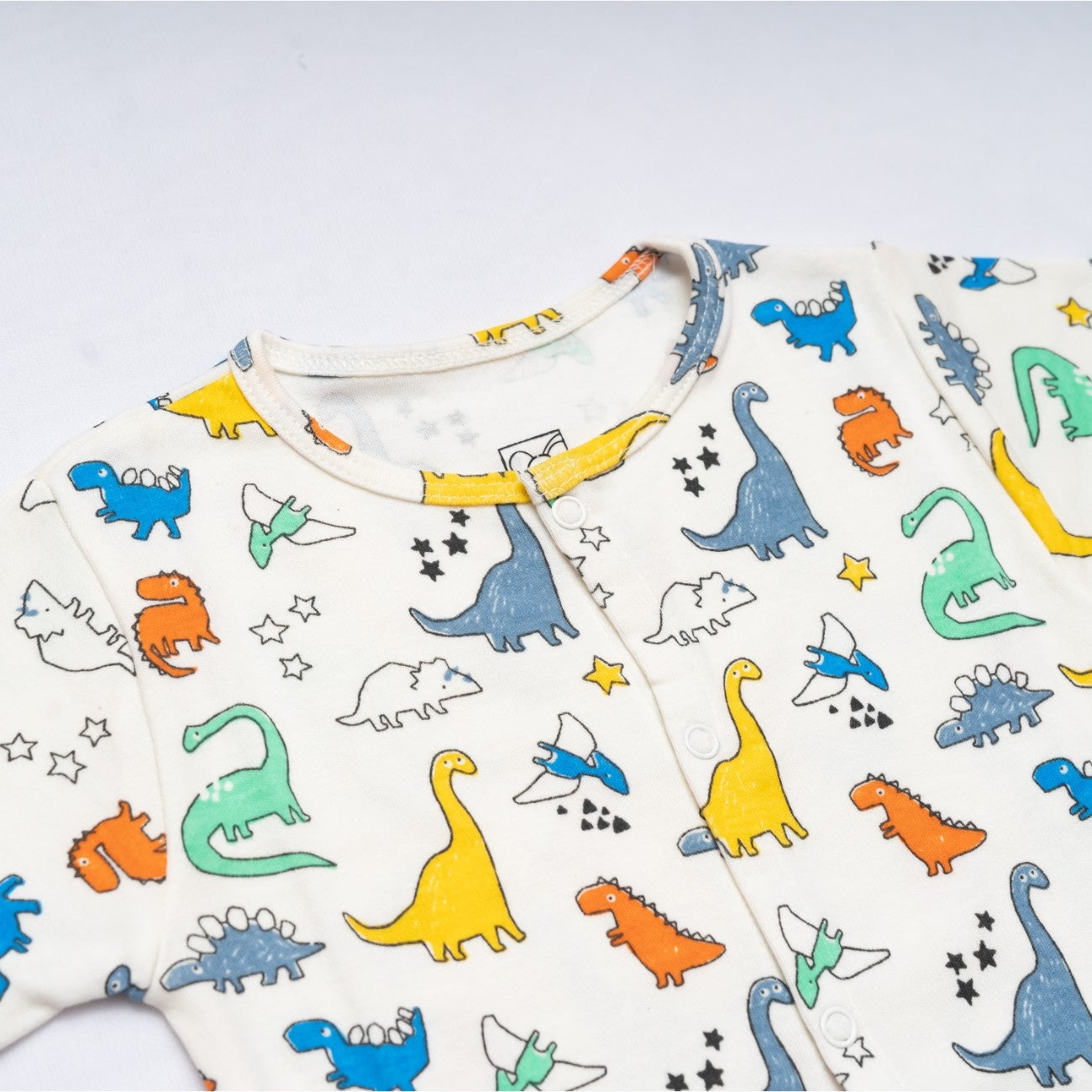 Colour Dino Printed Baby Co-ord Set