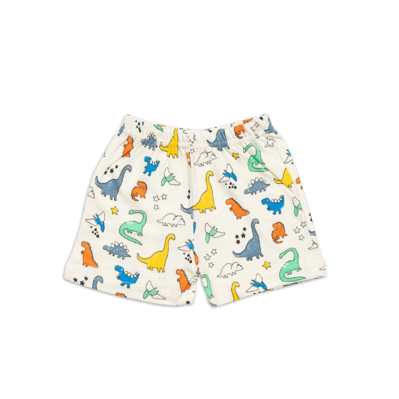 Colour Dino Printed Baby Co-ord Set