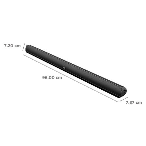 Aavante Bar 1180 | 60W RMS Soundbar with 2.0 Channel Surround Sound, EQ Modes, Premium & Crisp Sound Quality