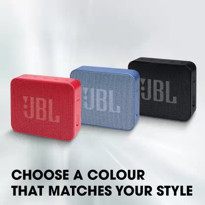 JBL Go Essential with Rich Bass, 5 Hrs Playtime, IPX7 Waterproof, Ultra Portable 3.1 W Bluetooth Speaker