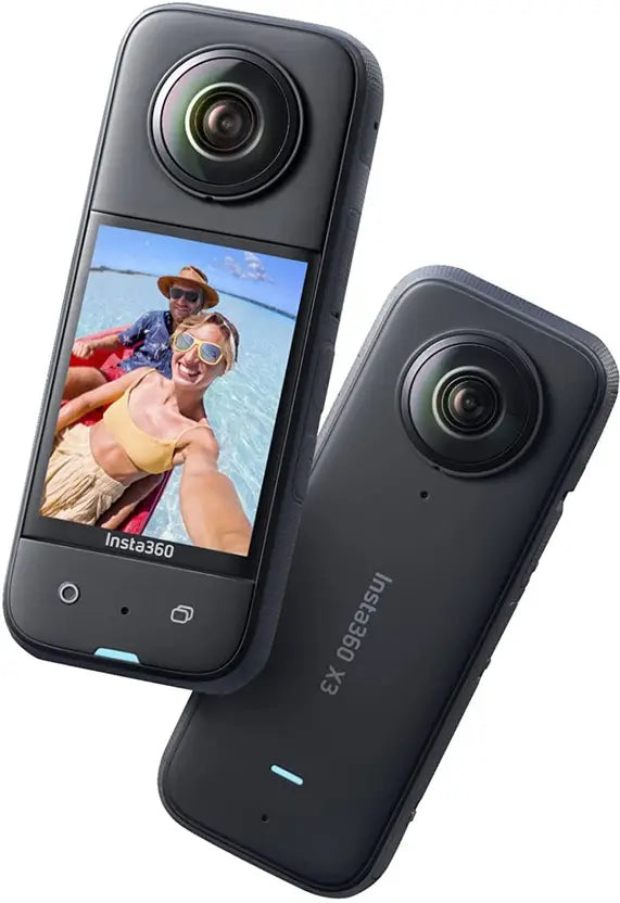 Insta360 X3 Motorcycle Kit Sports and Action Camera  (Black, 72 MP)