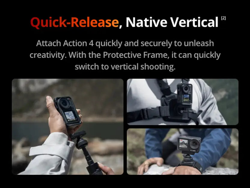 dji Osmo Action 4 Adventure Combo Sports and Action Camera  (Black, 12 MP)