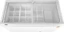 Haier 295 L Double Door Standard Deep Freezer  (White, HFC-300GM5, 5 Star)
