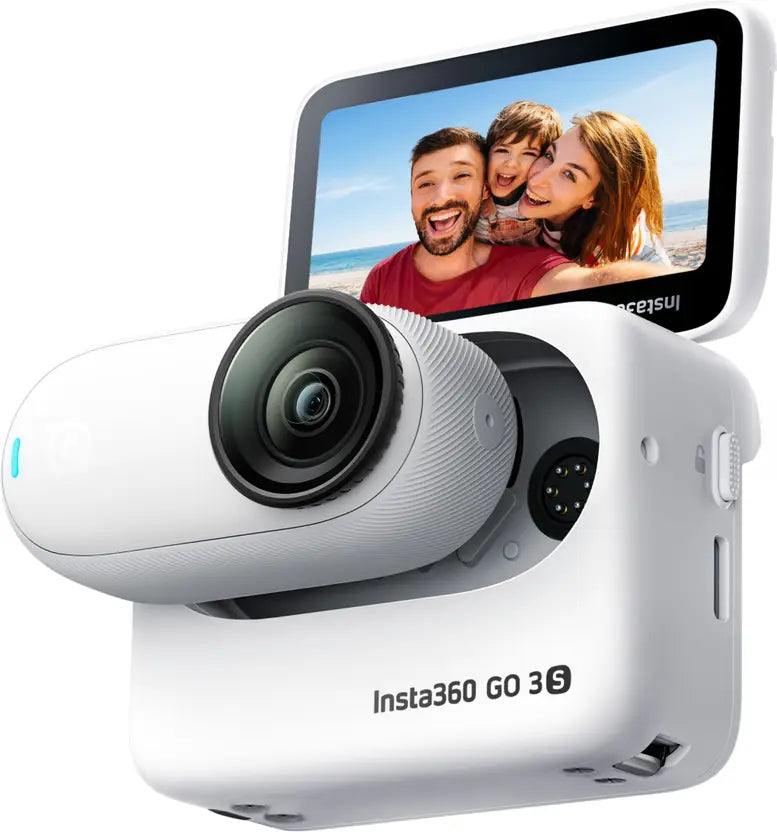 Insta360 GO 3S (128GB) White Sports and Action Camera  (White, 9 MP)