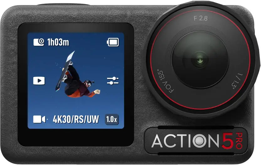 dji Osmo Action 5 Pro Adventure Combo Sports and Action Camera  (Black, 40 MP)