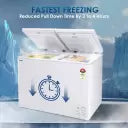 Haier 734 L Double Door Standard Deep Freezer  (White, HFC-788DM5)