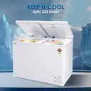 Haier 734 L Double Door Standard Deep Freezer  (White, HFC-788DM5)