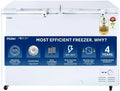 Haier 524 L Double Door Standard Deep Freezer  (White, HFC-588DM5, 5 Star)