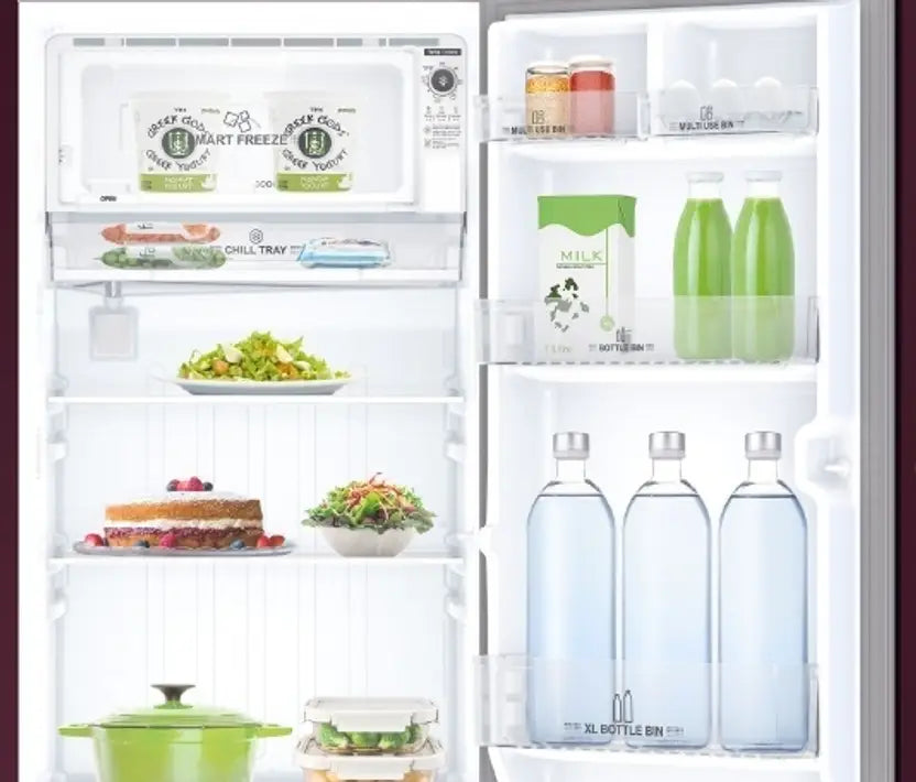 Midea, 187 L, Direct Cool Refrigerator , 2 Star, Wine, MRD18712XPAW
