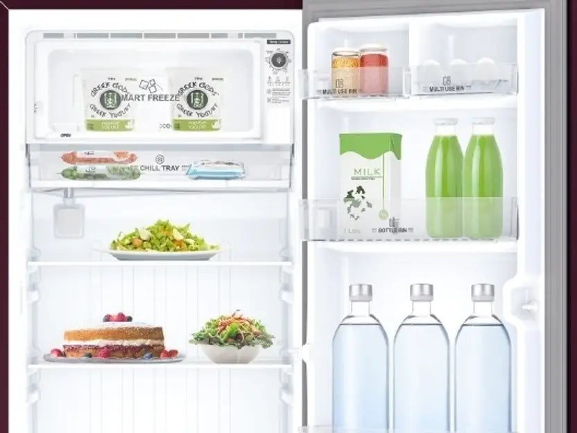 Midea 215 L Direct Cool Single Door 2 Star Refrigerator  (WINE C FLOWER, MRD215D2HPCW)