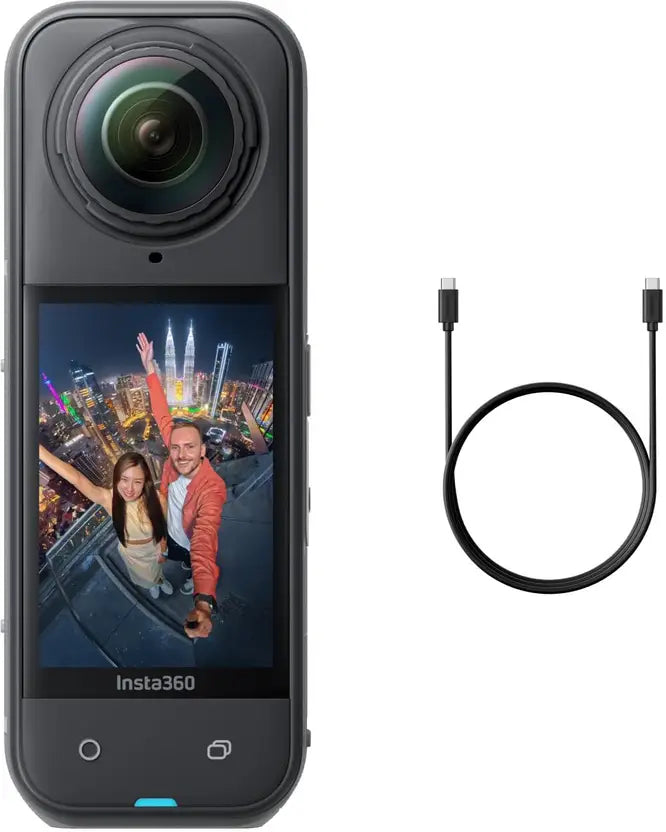 Insta360 X5 Sports and Action Camera  (Black, 72 MP)