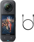 Insta360 X5 Sports and Action Camera  (Black, 72 MP)