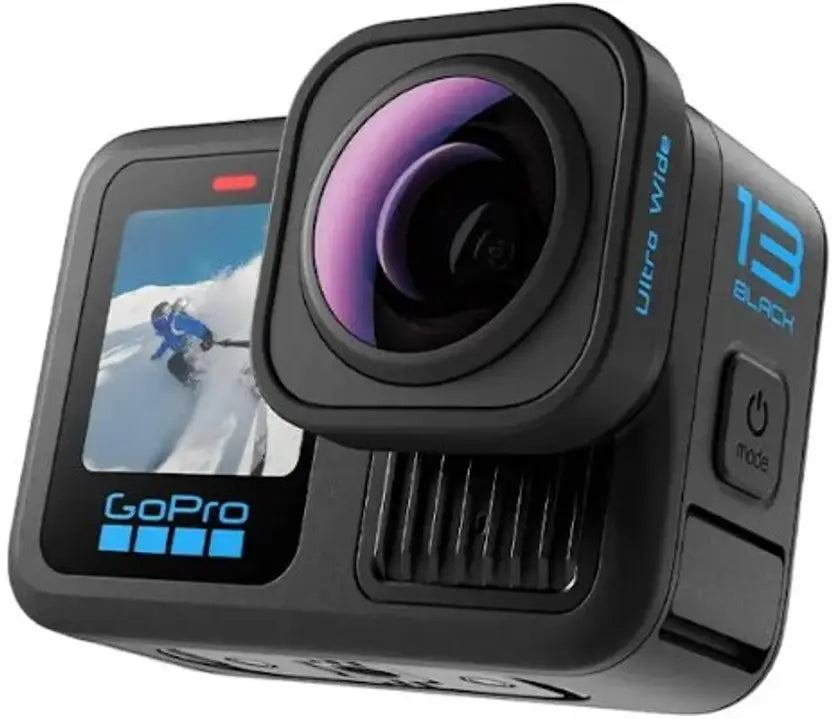 GoPro Hero13 Ultra Wide Edition Waterproof with 5.3K60 Video Sports and Action Camera  (Black, 27.6 MP)