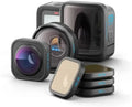 GoPro Hero13 + HB Series Lens Collection Includes Macro Lens Sports and Action Camera  (Black, 27.6 MP)