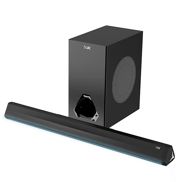 boAt Aavante Bar Aura | Bluetooth Soundbar with 160W RMS Signature Sound, 2.1 Channel, Wired Subwoofer