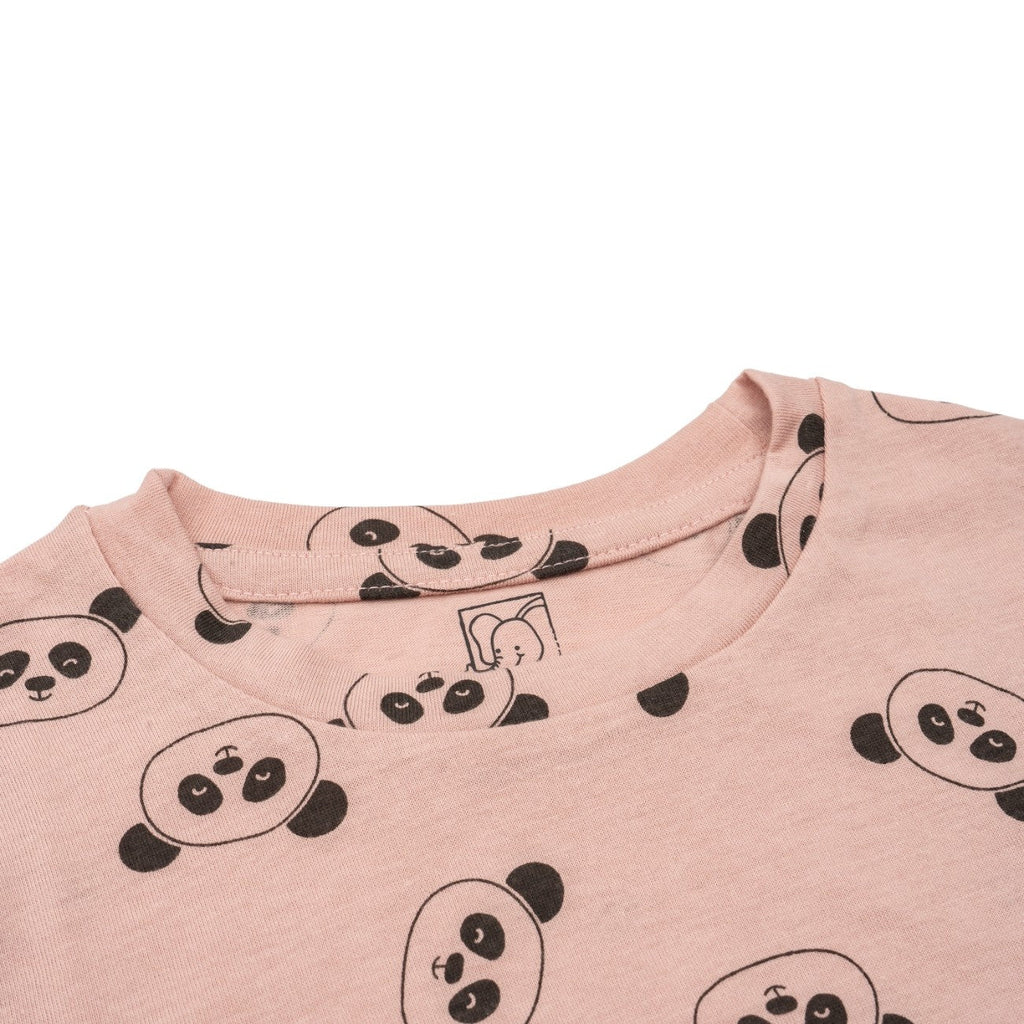 Panda Face Printed Baby Co-ord Set